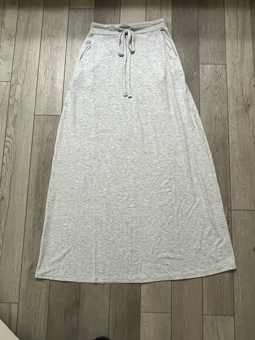 AZY Women’s Light Gray Maxi Skirt Size Small